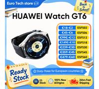 Reloj Inteligente HUAWEI GT6 de 46 mm con GPS y Pantalla Táctil AMOLED de 1.47'' Black 46mm