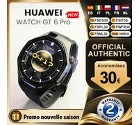 Reloj Inteligente HUAWEI Watch GT 6 Pro de 46 mm con GPS, Pantalla Táctil AMOLED de 1.47'', Ciclismo de Nivel Profesional, hasta 21 Días de Autonomía Titanium