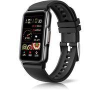 Reloj Inteligente IP68 115 Deportes Ritmo Card?aco Sue?o SpO2 Pod?metro Pasos Calor?as Android iOS Negro