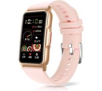 Reloj Inteligente IP68 115 Deportes Ritmo Card?aco Sue?o SpO2 Pod?metro Pasos Calor?as Android iOS Rosa