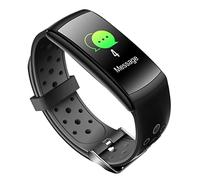 Reloj Inteligente Leer Mensajes Reloj Inteligente para Hombres y Mujeres Reloj Inteligente de 0,96 Pulgadas Compatible con Android iOS Phone 5ATM Fitness Reloj Impermeable Reloj (Grey, One Size)
