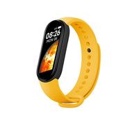 Reloj inteligente M7 (amarillo) IP67, resistente al agua, con monitor de actividad, pantalla a color