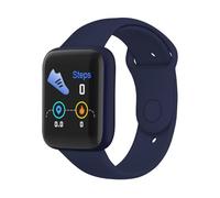 Reloj Inteligente, Monitor de Actividad Física con Pantalla de 1,4 Pulgadas con Monitor de Frecuencia Cardíaca, Oxígeno en Sangre, Podómetro, Seguimiento del Sueño, IP67 a Prueba (Azul Oscuro)