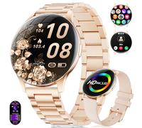 Reloj Inteligente Mujer 2025-7.99 mm Ultra-Delgado Elegante Fitness Watch con 1,43'' HD AMOLED Pantalla, Llamadas/IP68 Impermeable, 100+ Modos de Deporte, Salud de la Mujer para iOS Android