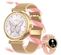 Reloj Inteligente Mujer, 2025 Nuevo Smartwatch Mujer con Llamadas, Smart Watch Ciclo Menstrual/Monitor de Sueño/SpO2/Podómetro/110+ Modos Deportivos, IP68 Impermeable Reloj Deportivo para Android iOS