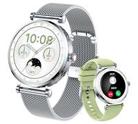 Reloj Inteligente Mujer, 2025 Nuevo Smartwatch Mujer con Llamadas, Smart Watch Ciclo Menstrual/Monitor de Sueño/SpO2/Podómetro/110+ Modos Deportivos, IP68 Impermeable Reloj Deportivo para Android iOS