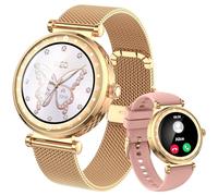 Reloj Inteligente Mujer, 2025 Nuevo Smartwatch Mujer con Llamadas, Smart Watch Ciclo Menstrual/Monitor de Sueño/SpO2/Podómetro/110+ Modos Deportivos, IP68 Impermeable Reloj Deportivo para Android iOS