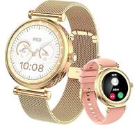 Reloj Inteligente Mujer, 2026 Nuevo Smartwatch Mujer con Llamadas, Smart Watch Ciclo Menstrual/Monitor de Sueño/SpO2/Podómetro/110+ Modos Deportivos, IP68 Impermeable Reloj Deportivo para Android iOS