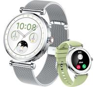 Reloj Inteligente Mujer 2026, Nuevo Smartwatch Mujer con Llamadas, Smart Watch Ciclo Menstrual/Monitor de Sueño/SpO2/Podómetro/110+ Modos Deportivos, IP68 Impermeable Reloj Deportivo para Android iOS