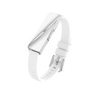 Reloj Inteligente Mujer Hombre de Salud sin Pantalla, Smart Band Monitorización 24/7, Ultraligero Pulsera Actividad, GPS para Running Podometro, 40 Días de Autonomía Reloj Deporte, Plata