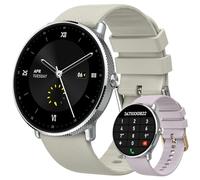 Reloj Inteligente Mujer Hombre Smartwatch: Impermeable Digital Smart Watch con Llamadas Deportivo Pulsera Pulsómetro Monitor de Sueño Bluetooth Actividad Fitness Tracker para Android ios Plata15