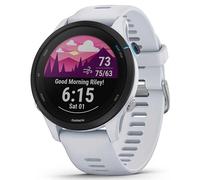Reloj inteligente multideporte Garmin Forerunner 255 Music Whitestone de 46 mm m