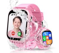 Reloj Inteligente Niño 4G, Reloj GPS Niños Localizador y Llamadas Smartwatch Niños Teléfono Videollamada Impermeable SOS Juego Voz Chat Despertador Clase Modo RelojNiños Estudiante Regalo para 4-12