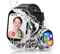 Reloj Inteligente Niño 4G, Reloj GPS Niños Localizador y Llamadas Smartwatch Niños Teléfono Videollamada Impermeable SOS Juego Voz Chat Despertador Clase Modo RelojNiños Estudiante Regalo para 4-12