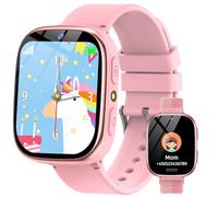 Reloj Inteligente Niño con Llamada, SOS, 13 Despertadores Habituales, 8 Cuentos para Dormir, 31 Juegos Smartwatch Niño Niña con Cámara, Música, Podómetro, Regalo de Reloj Inteligente para Niños