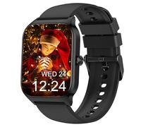 Reloj Inteligente Niño Mujer Hombre, 100+ Deportes & 24/7 Salud Smartwatch, Llamadas Bluetooth, Presión Arterial, Ritmo Cardíaco, Sueño, Estrés, con/sin aplicación, Alarma, Calculadora, Android iOS