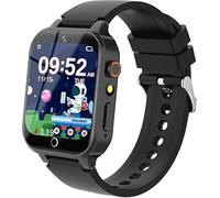 Reloj Inteligente Niño Niña, 39 Juegos, Deporte, 100+ Tarjetas de Aprendizaje, Audiolibros, Música, Alarmas, Control Parental, Podómetro, Cámara, Linterna, Smartwatch Infantil - Regalo Educativo Ideal