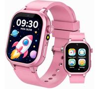 Reloj Inteligente Niño, Smartwatch Niños con 32 Juegos, Modo Deportivo, Podómetro, Cámara, MP3, Linterna, Audiolibros, Despertador, Tarjetas Aprendizaje, Educativo Regalo Reloj para Niños y Niñas