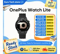 OnePlus Watch Lite Bluetooth GPS 45mm AMOLED Negro Resistencia Agua 5ATM+IP68 SpO2 Pulsómetro