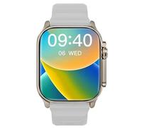 Reloj inteligente original Hello Watch 3 Plus para hombre, AMOLED NFC, brújula, reloj inteligente siempre en pantalla, 4 GB ROM, música local para Android IOS (blanco)