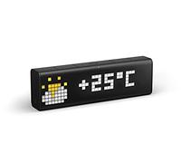 Reloj inteligente para el hogar con Wi-Fi LaMetric Time, LM 37X8, color negro
