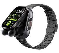 Reloj inteligente para hombre con auriculares inalámbricos Bluetooth 2.01, oxígeno arterial, presión arterial, monitor de sueño, llamada Bluetooth, isla dinámica, SNS/SMS, recordatorio, impermeable,
