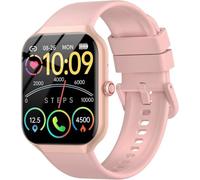 Reloj inteligente para hombre, mujer, 1,96 pulgadas, HD, pulsera inteligente con llamada Bluetooth, Fitnessuhr 100+ deportes, impermeable IP68, reloj, monitor de sueño, frecuencia cardíaca, podómetro