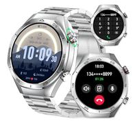 Reloj inteligente para hombre, pantalla táctil HD de 1.54 pulgadas, rastreador de fitness deportivo con llamadas Bluetooth, IP67, impermeable, reloj inteligente para hombres 24/7, frecuencia cardíaca