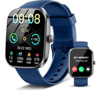 Reloj inteligente para hombre y mujer, 1,91 pulgadas HD 2026, reloj de fitness con llamadas Bluetooth, rastreador de fitness con podómetro, monitor de sueño SpO2 frecuencia cardíaca, 113 modos