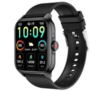 Reloj Inteligente para Hombres y Mujeres, Reloj Inteligente con Seguimiento de Actividad Física con Pantalla Táctil de 1,85 Pulgadas, Resistente Al Agua IP68, Reloj Inteligente