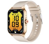 Reloj Inteligente para Hombres y Mujeres, Reloj Inteligente con Seguimiento de Actividad Física con Pantalla Táctil de 1,85 Pulgadas, Resistente Al Agua IP68, Reloj Inteligente