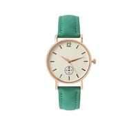 Reloj inteligente para mujer, reloj digital para mujer, decorativo, de cuarzo, con correa de cuero y versátil, color negro, fitness inteligente (C, 3.3 x 0.7 cm)