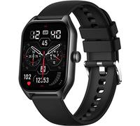 Reloj inteligente para mujer y hombre de 1,85 pulgadas, rastreador de fitness, llamadas, reloj inteligente con podómetro, monitor de frecuencia cardíaca con medición de la presión arterial
