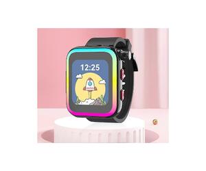 Reloj inteligente para niños con cámara giratoria, podómetro, juegos, música, cuentos, tarjetas de letras