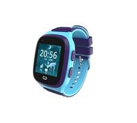 Reloj inteligente para niños LT31 con videollamada 4G, impermeable, WiFi, GPS, cámara, teléfono, bebé, juegos interesantes, monitor inteligente, regalos SOS (azul)