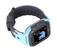 Reloj Inteligente para Niños para Niños y Niñas, Posicionamiento LBS en Tiempo Real, IP65, Resistente Al Agua, Pantalla Táctil, Reloj para Niños con SOS, Llamada de Voz de 2 (Azul)