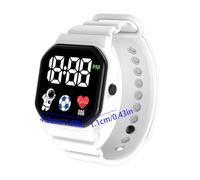 Reloj inteligente para niños, reloj digital para el, deportes de silicona cómodos deportes de silicona cartel de muñeca LED LED, reloj deportivo digital, reloj digital de muñeca para