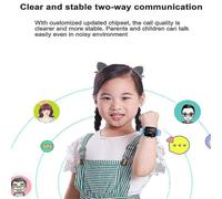 Reloj inteligente para niños, reloj inteligente 4G, SOS, GPS, ubicación, videollamada, tarjeta SIM