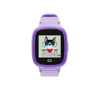 Reloj inteligente para niños violeta - CANYON - Sunny KW-48 - Caja cuadrada de plástico - IP67 - Compatible con iOS y Android