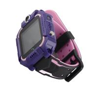 Reloj Inteligente para Niños y Niñas, Ubicación LBS en Tiempo Real, Llamada de Voz Bidireccional, Llamada Telefónica SOS IP67, Pantalla Táctil a Color Resistente Al Agua, Llamada