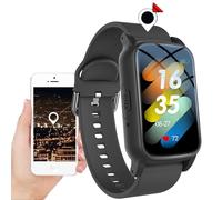 Reloj inteligente para personas mayores con detección de caídas, sistema de alerta de vida, rastreador GPS, llamada SOS, ideal para el cuidado de la demencia y el Alzheimer