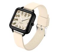 reloj inteligente Reloj de examen sencillo, resistente al agua, de cuarzo, digital, de gran escala, pequeño y moderno, con correa de silicona. Un regalo de cumpleaños sencillo. deportivo(Apricot)