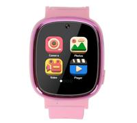 Reloj Inteligente, Reloj Inteligente para Niños, Grabación de Vídeo, Cámara de Alta Definición IP67, Resistente Al Agua para Viajes (PURPLE)