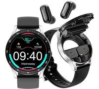 Reloj inteligente, ultrafino de 1,32 pulgadas IPS con pantalla táctil, reloj inteligente con Bluetooth, reloj inteligente con auriculares inalámbricos, reloj inteligente resistente al agua IP67, modo