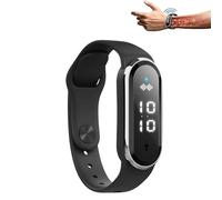 Reloj inteligente ultrasónico para pérdida de peso, pulsera ultrasónica con forma de cuerpo, reloj deportivo, pulsera inteligente electrónica, pulsera inteligente ajustable de silicona para linfa para