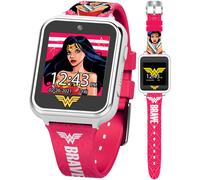 Reloj inteligente Wonder Woman para niños - Pantalla táctil interactiva con juegos, cámara, grabadora y más