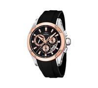 Reloj Jaguar para Hombre J689/1 Special Edition Caja de Acero Inoxidable 316l Plateado Correa de Caucho Negro