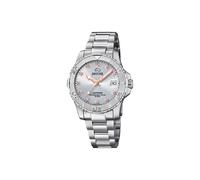 JAGUAR Reloj Modelo J870/2 de la colección Woman, Caja de 34 mm Gris con Correa de Acero para señora
