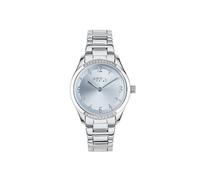 BREIL Reloj Mujer KYLA Monocolor Esfera Azul Movimiento Solo Tiempo - 2 MANECILLAS DE Cuarzo y Pulsera DE Acero Plata EW0702
