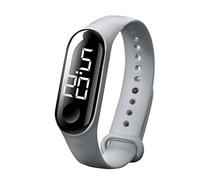 Reloj LED electrónico y de moda con sensor, para mujer, deportivo, luminoso, Ggb100-1a9, J, talla única